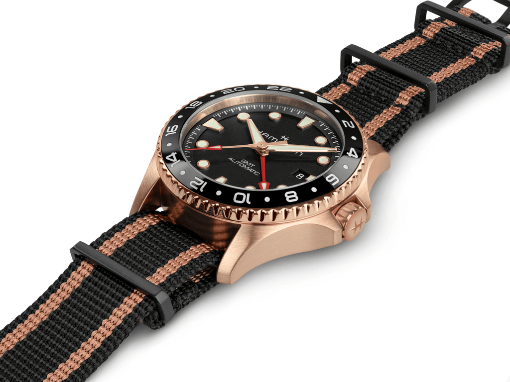 Khaki Navy Scuba Automatic GMT 43mm Bronze - EMOTO Supply Co. - Essential accessories - Hamilton