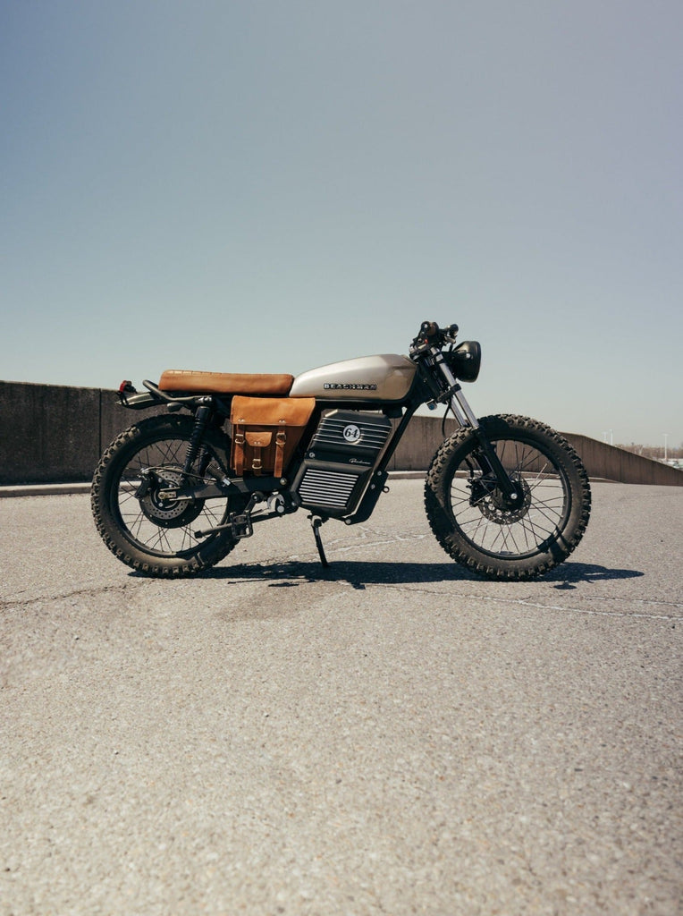 Leather Saddle Bag - EMOTO Supply Co.