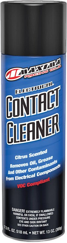 Maxima Contact Cleaner 17oz - EMOTO Supply Co. - Bike Care - Charged Powersports