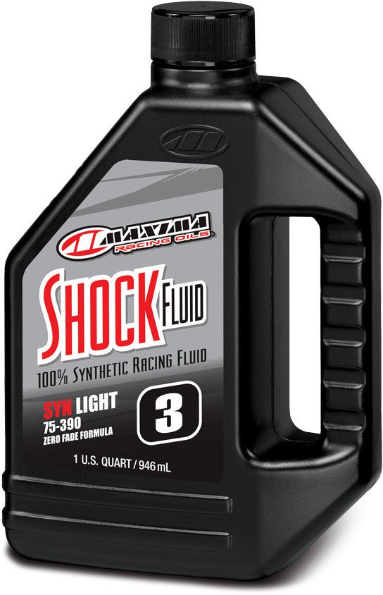 MAXIMA SHOCK FLUID 3W 1QT - EMOTO Supply Co. - Suspension - Charged Powersports