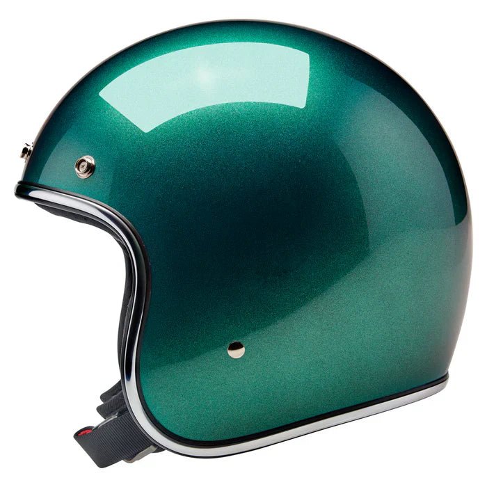 Metallic Catalina Green Bonanza - EMOTO Supply Co. - Helmet - Biltwell