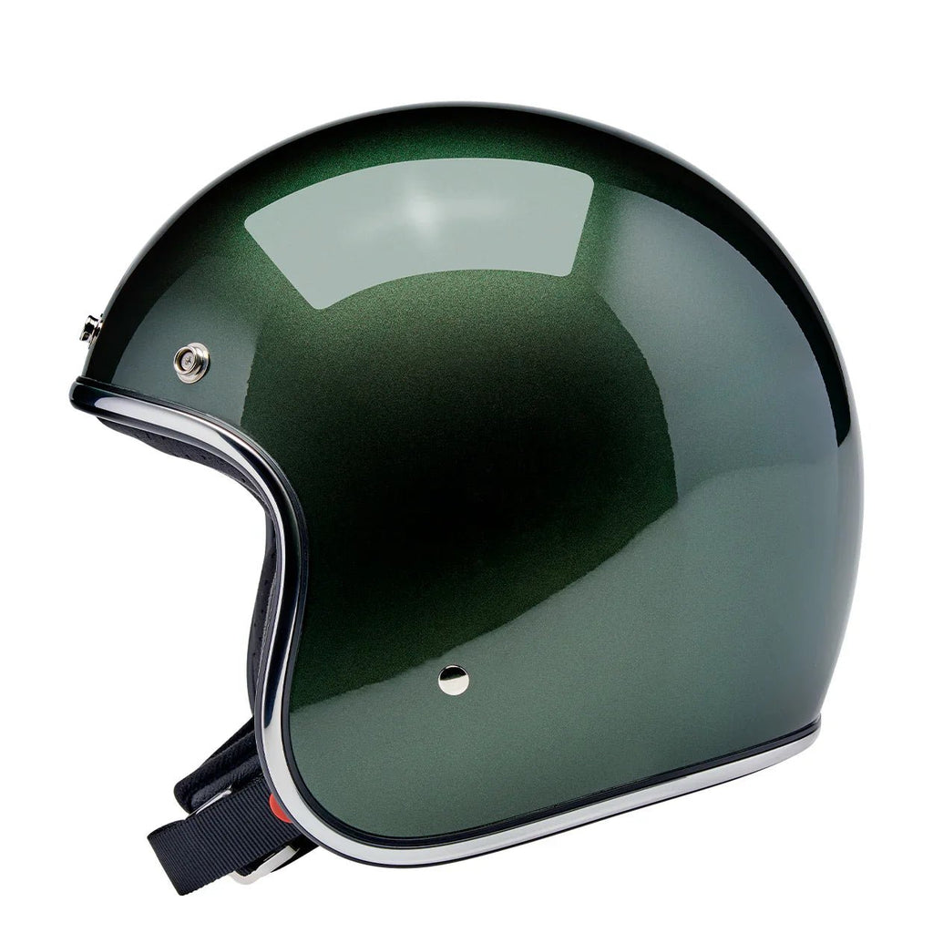 Metallic Sierra Green Bonanza - EMOTO Supply Co. - Helmet - Biltwell