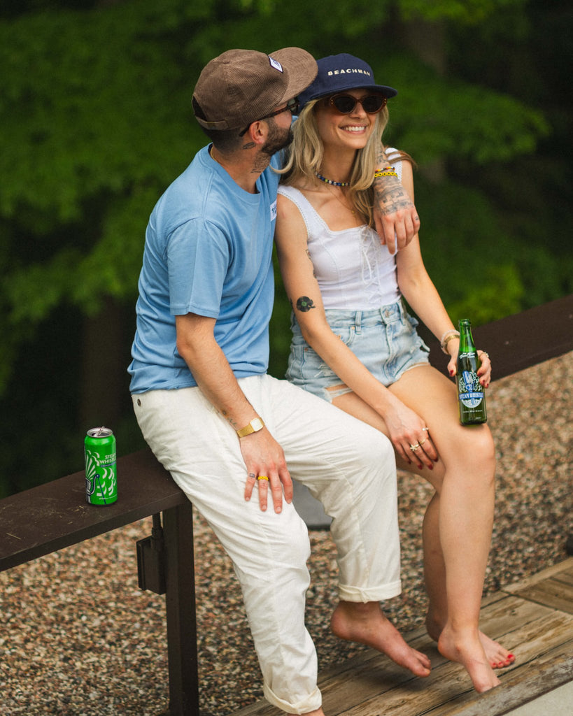 Navy Beach Cap - EMOTO Supply Co. - Beachman