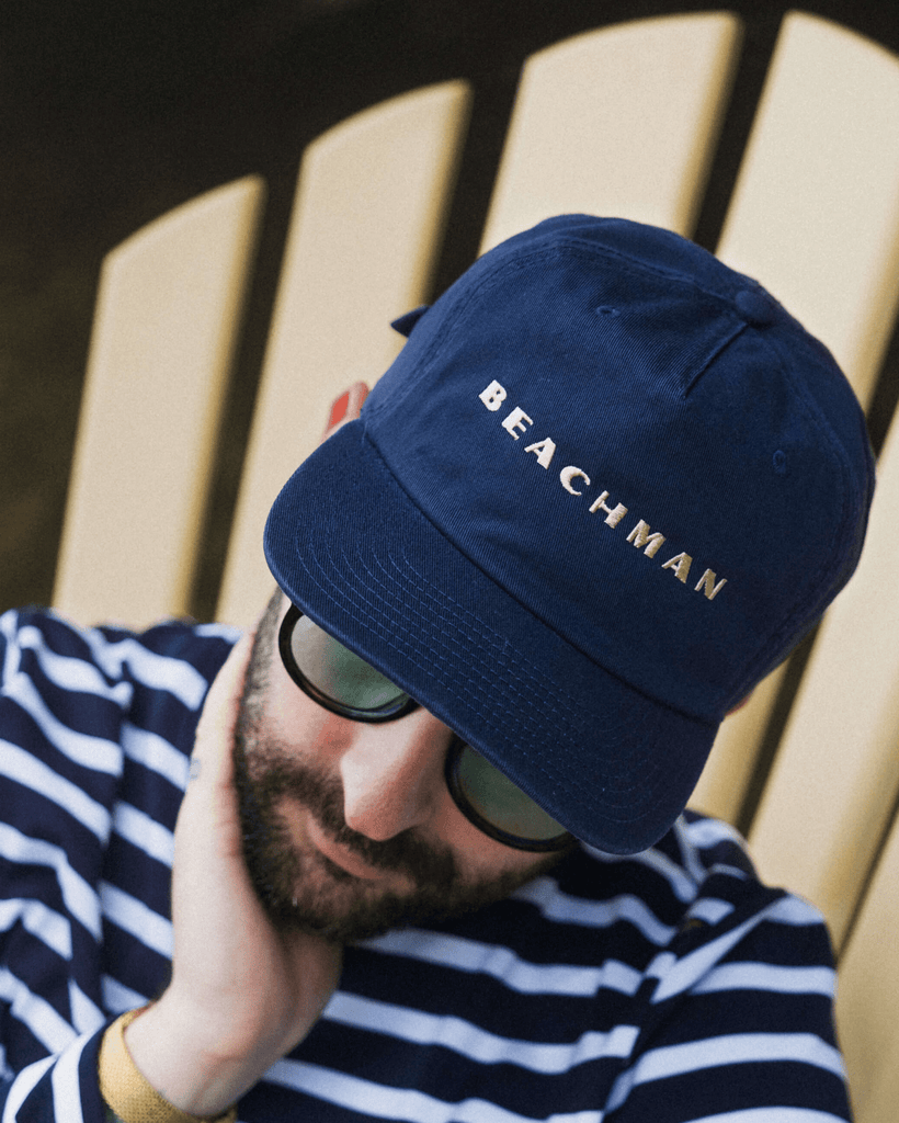 Navy Beach Cap - EMOTO Supply Co. - Beachman