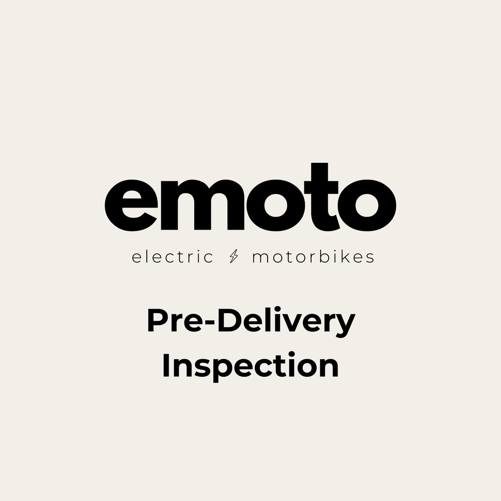 Pre - Delivery Inspection - EMOTO Supply Co.