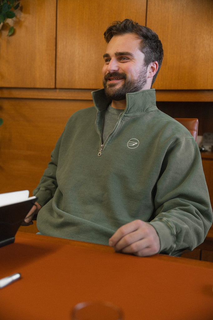 Quarter Zip - EMOTO Supply Co. - Beachman