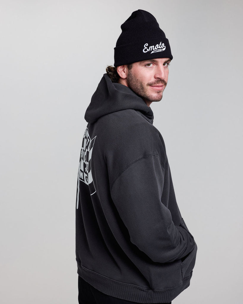 Racing Hoodie - Black - EMOTO Supply Co.