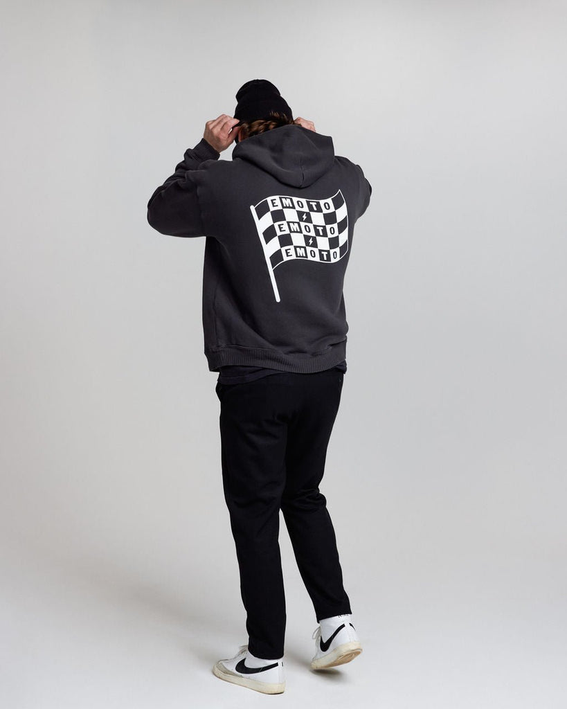 Racing Hoodie - Black - EMOTO Supply Co.