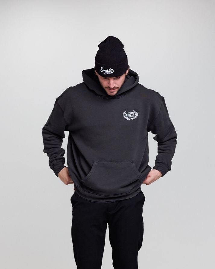 Racing Hoodie - Black - EMOTO Supply Co.