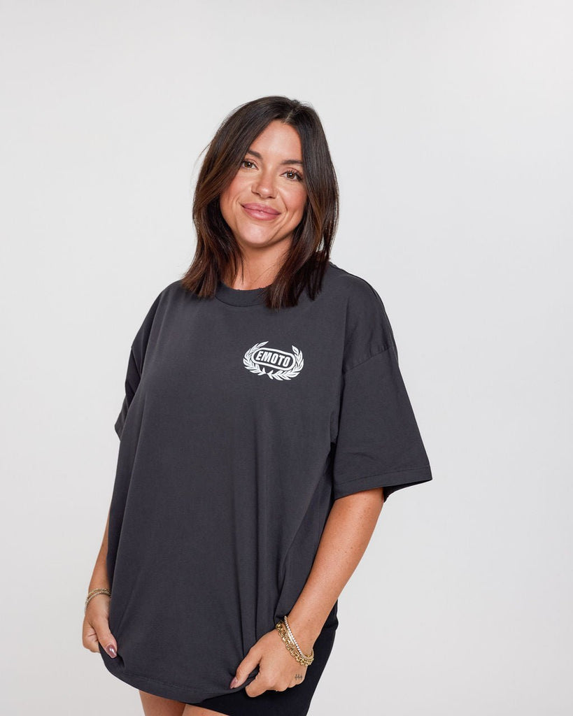 Racing Tee - Black - EMOTO Supply Co. - Merchandise - EMOTO Supply Co.