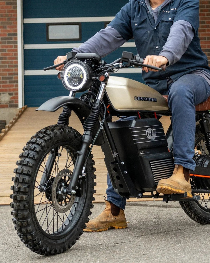 Scrambler Spec - EMOTO Supply Co. - Street Legal Electric Moped - Beachman