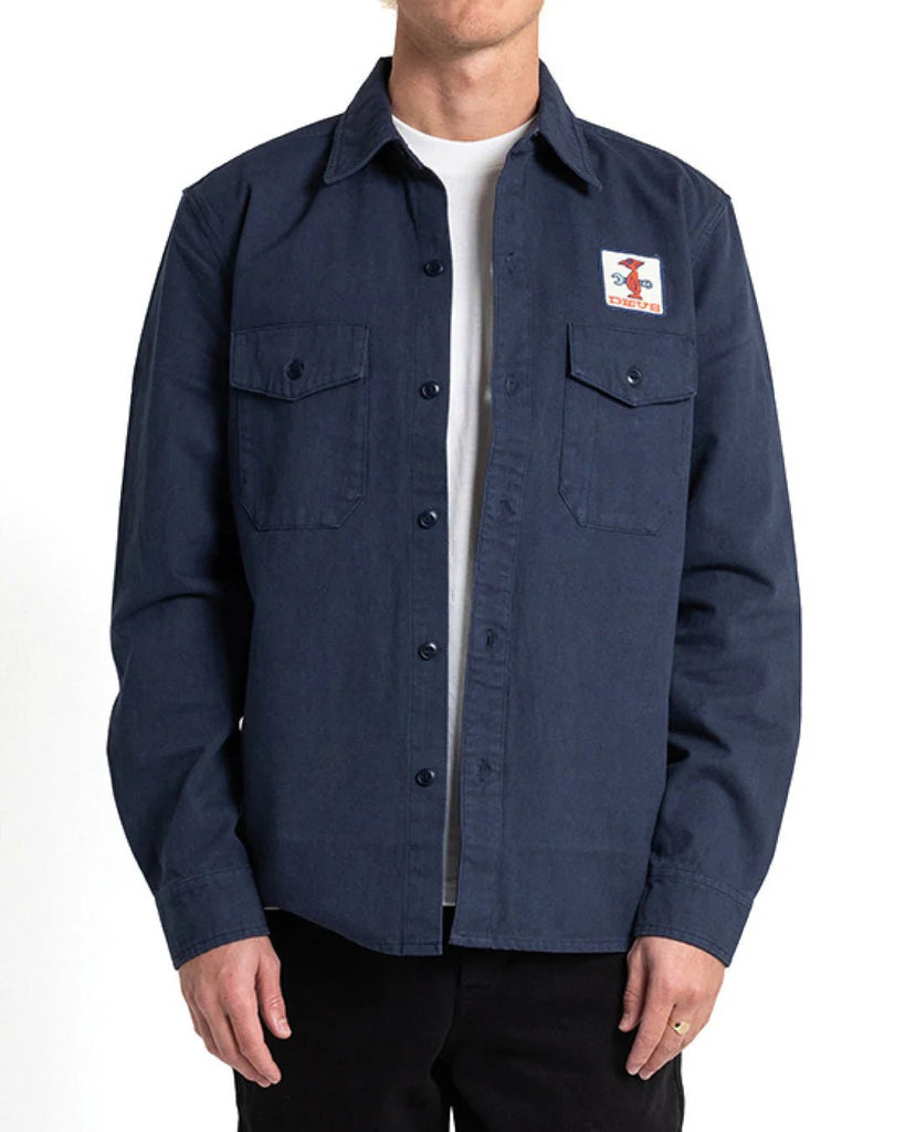 Stripes Shirt - EMOTO Supply Co. - Essential accessories - Deus Ex Machina USA