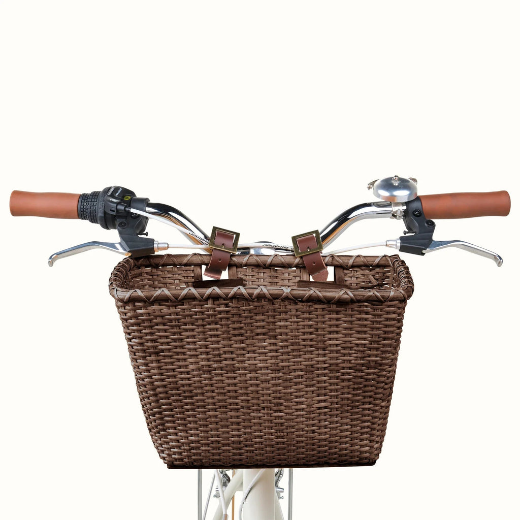 Toto Handwoven Cane Bike Basket - EMOTO Supply Co. - Accesories - Retrospec