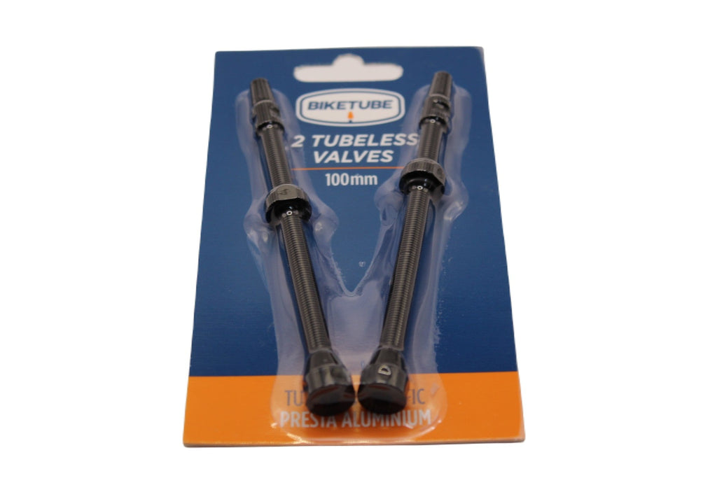 TUBELESS ALUMINUM VALVES PAIR - EMOTO Supply Co. - Biketube Brand