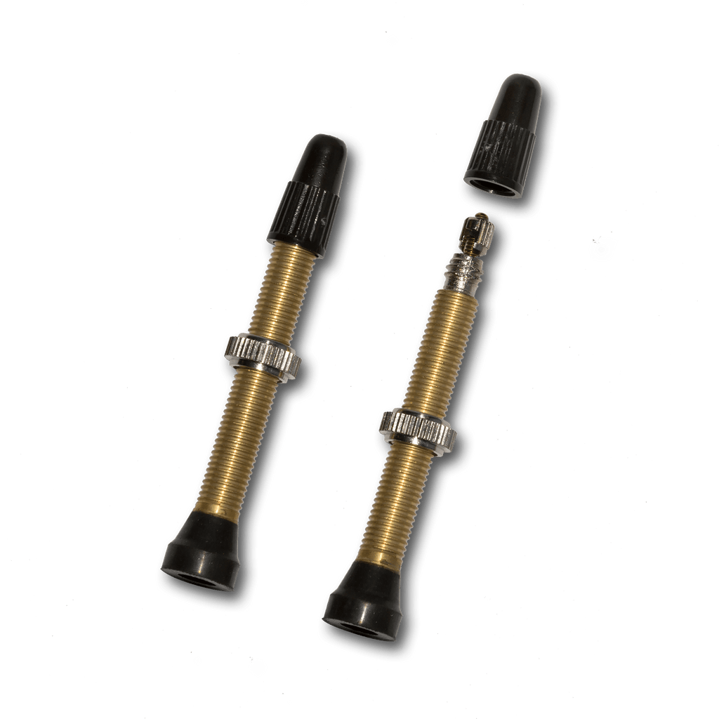 TUBELESS BRASS VALVE PAIR - EMOTO Supply Co. - Biketube Brand