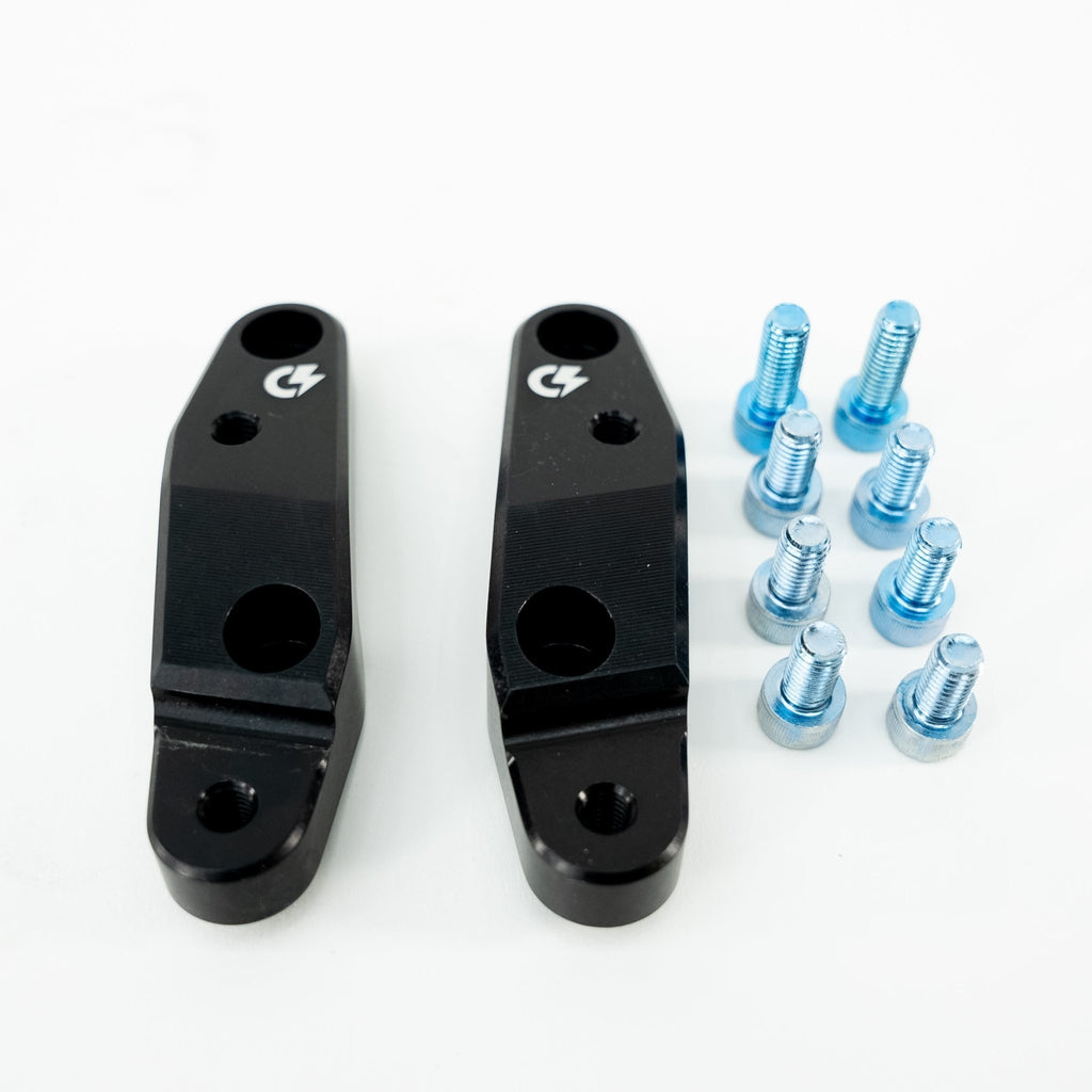 Ultra Bee 1" Foot Peg Drop / Lowering Kit - EMOTO Supply Co. - Cockpit - Controls - Charged Powersports