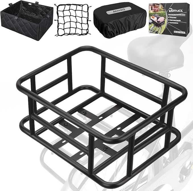 Universal Bike Rear Basket - EMOTO Supply Co. - EMOTO Supply Co.