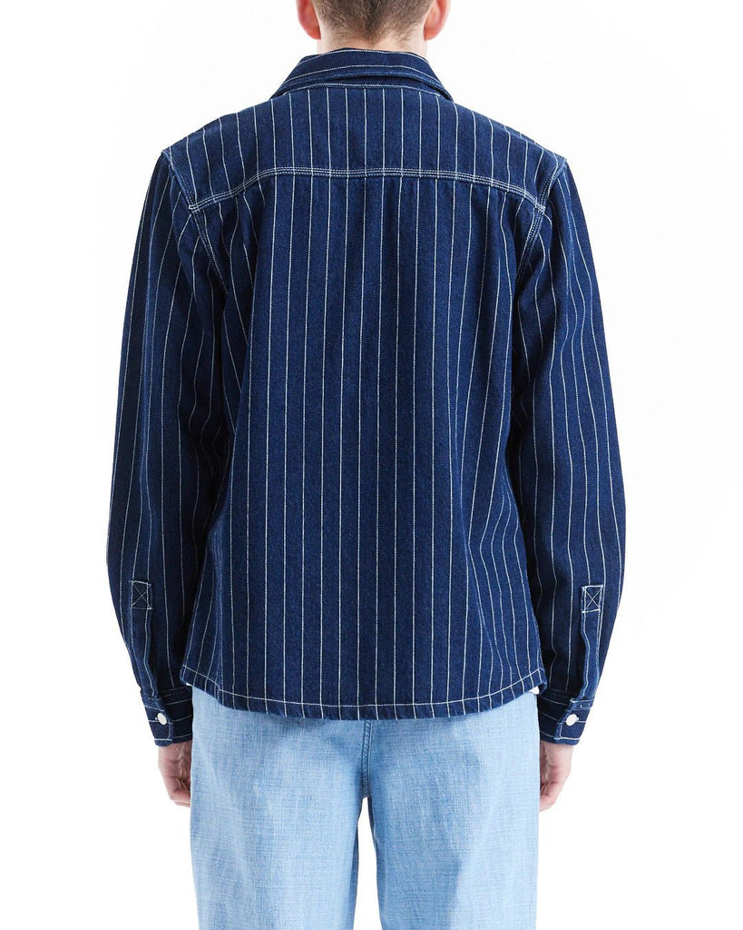 Vacay Stripe Denim Shirt - EMOTO Supply Co. - Deus Ex Machina USA