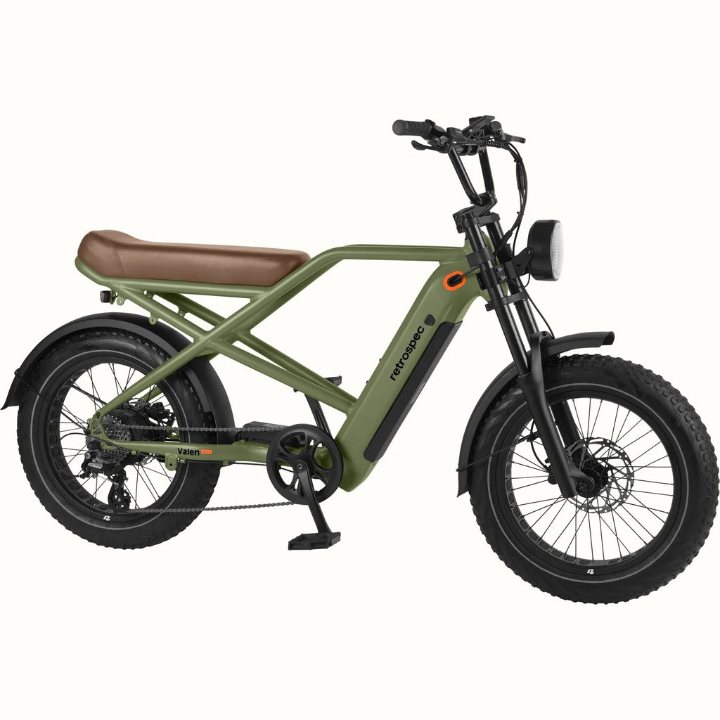 Valen Rev+ Fat Tire Electric Bike - EMOTO Supply Co. - Retrospec