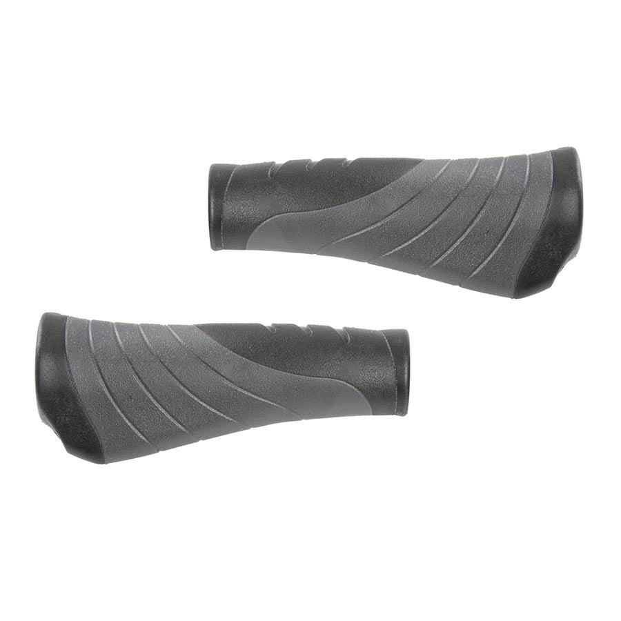 Velo, Vice Grips D3 Ergo, Grips, 135mm, Black/Grey - EMOTO Supply Co. - Accessories - HLC