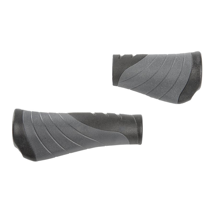 Velo, Vice Grips D3 Ergo, Grips, 135mm/92mm, Black/Grey - EMOTO Supply Co. - Accessories - HLC